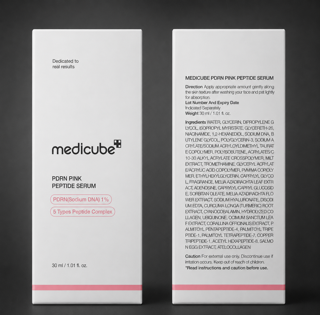 Medicube PDRN Pink Peptide Serum with Salmon DNA